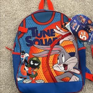 NWT Tune Squad Kids Backpack
